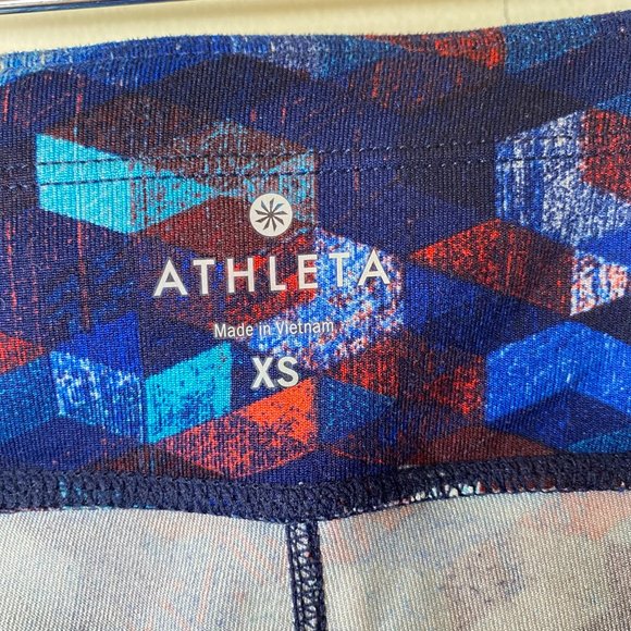 Athleta Leggings Triangular Be Free Tights XS - Picture 9 of 16